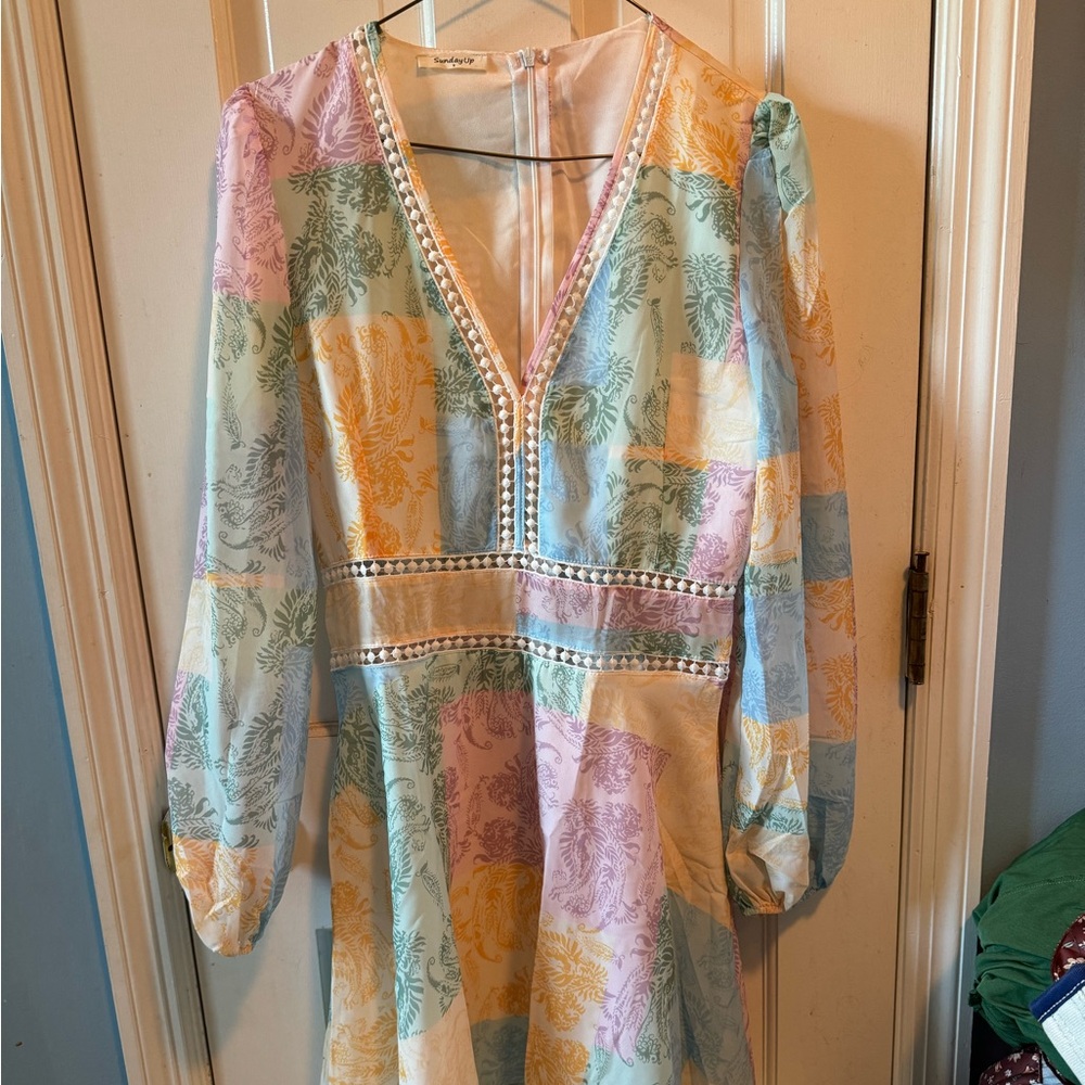 Long Sleeve Boutique Dress